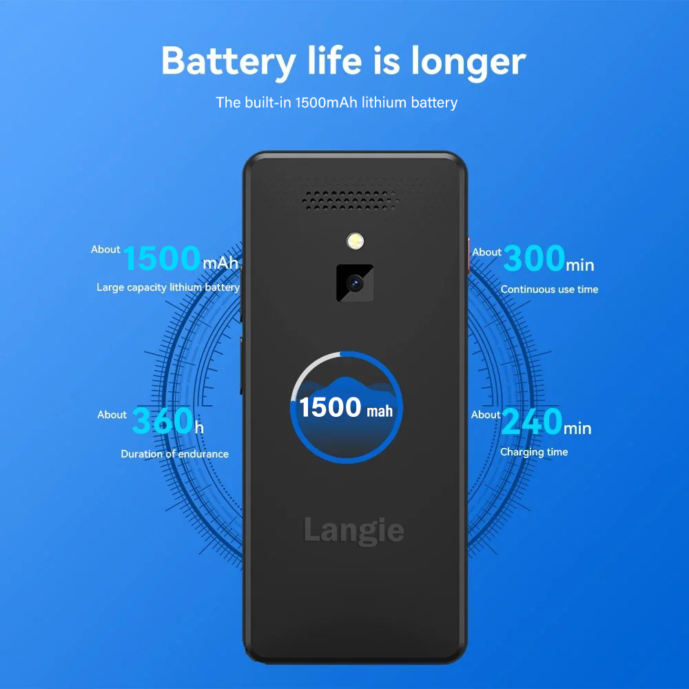 battery life langie s3 translator